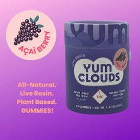 2:1 ACAI Berry Live Rosin 100MG THC / 50MG CBN