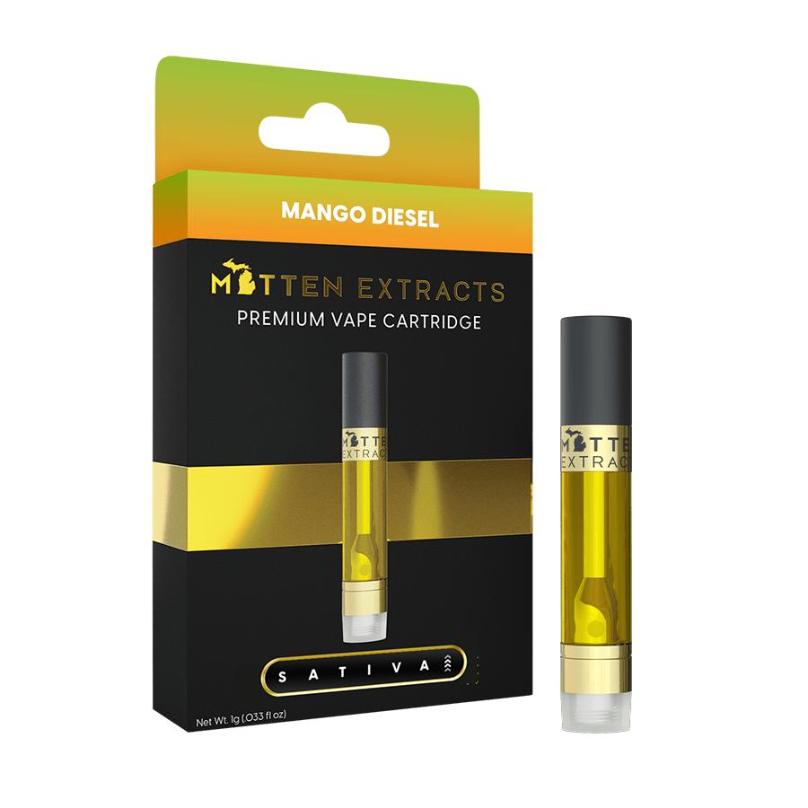 Mango Diesel | Cartridge | 1g by Mitten Extracts
