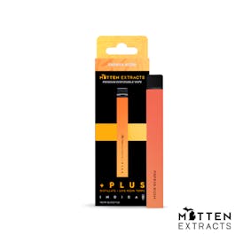 Mitten Extracts + Plus Disposable Papaya Kush 1g (Indica)