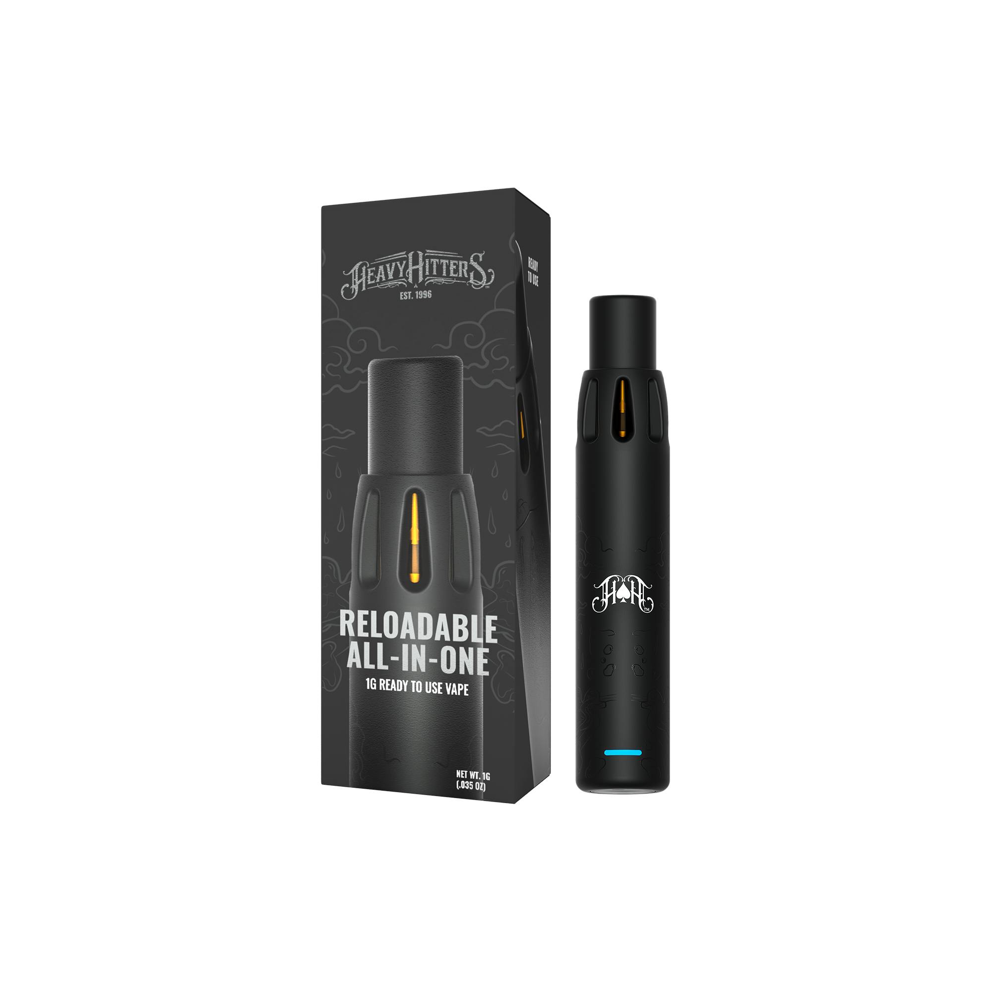 Gumbo | Indica - Ultra Extract High Potency Oil - 1G Reloadable AIO POD by Heavy Hitters