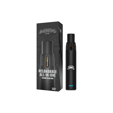 Heavy Hitters - Gumbo | Indica - Ultra Extract High Potency Oil - 1G Reloadable AIO POD