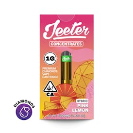 Jeeter Concentrates Diamonds Vape Cartridge - Pink Lemon