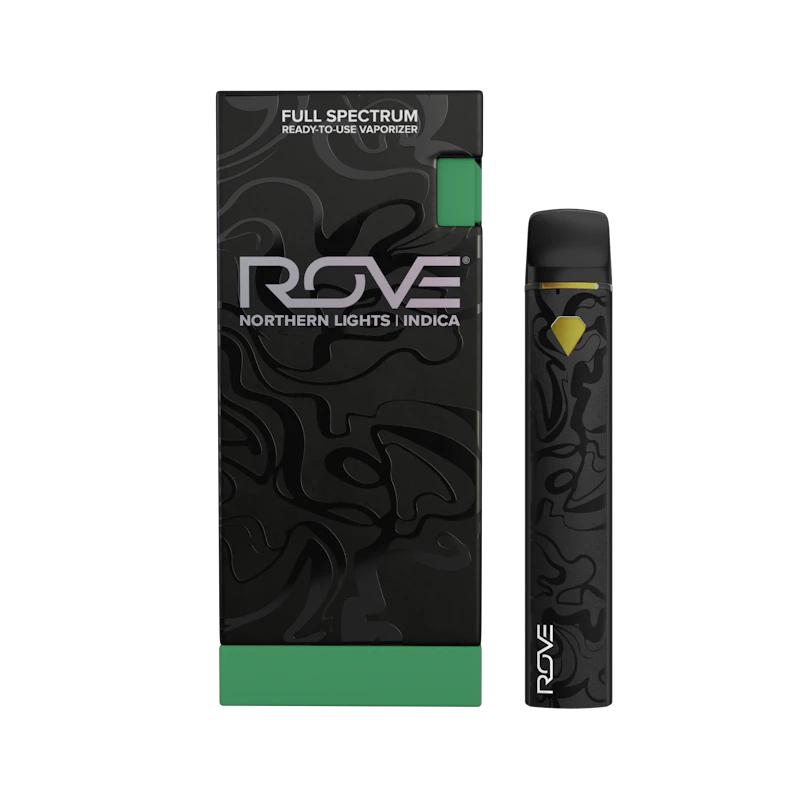 Rove Northern Lights · Melted Diamond Live Resin Vaporizer · 1.0g (Ready-To-Use), Disposables