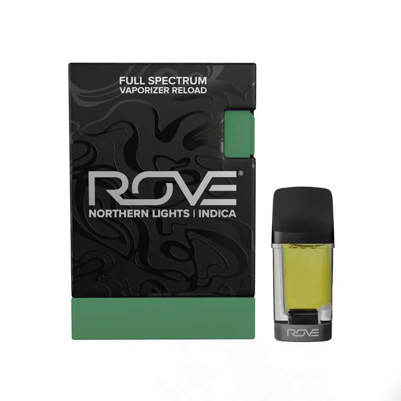 Rove Northern Lights · Melted Diamond Live Resin Vaporizer · 1.0g (Reload), Cartridges