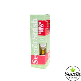 Secret Stash | Distillate Cart | Hybrid | Rainbow Belts | 1g