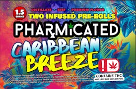 INFUSED - PhD 1.5g Pre-Roll- Caribbean Breeze (I)