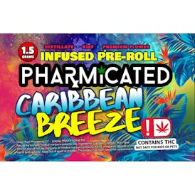 INFUSED - PhD 1.5g Pre-Roll- Caribbean Breeze (I)