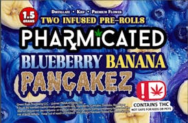 INFUSED - PhD 1.5g Pre-Roll (2PK)- Blueberry Banana Pancakes (I)