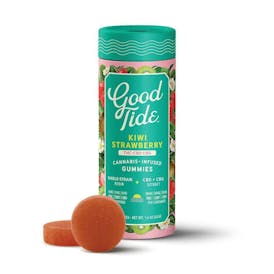 Kiwi Strawberry Solventless Hash Rosin Gummies | Refreshing