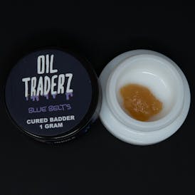 1g Blue Belts Cured Badder - Oil Traderz (Indica)