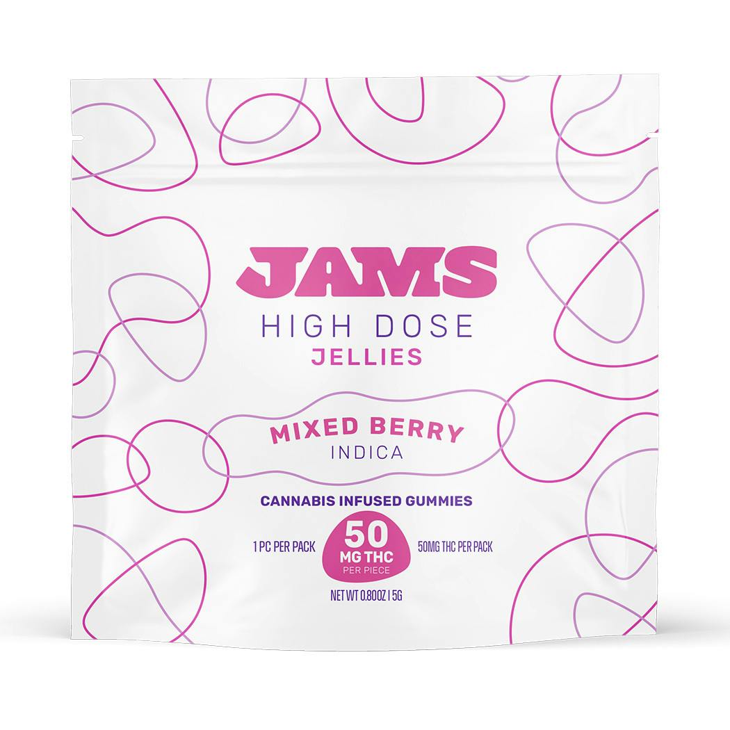 High Dose Mixed Berry Jellies Single 50mg | 1pk