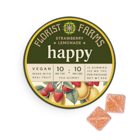Happy | Strawberry Lemonade Gummies | 10pk