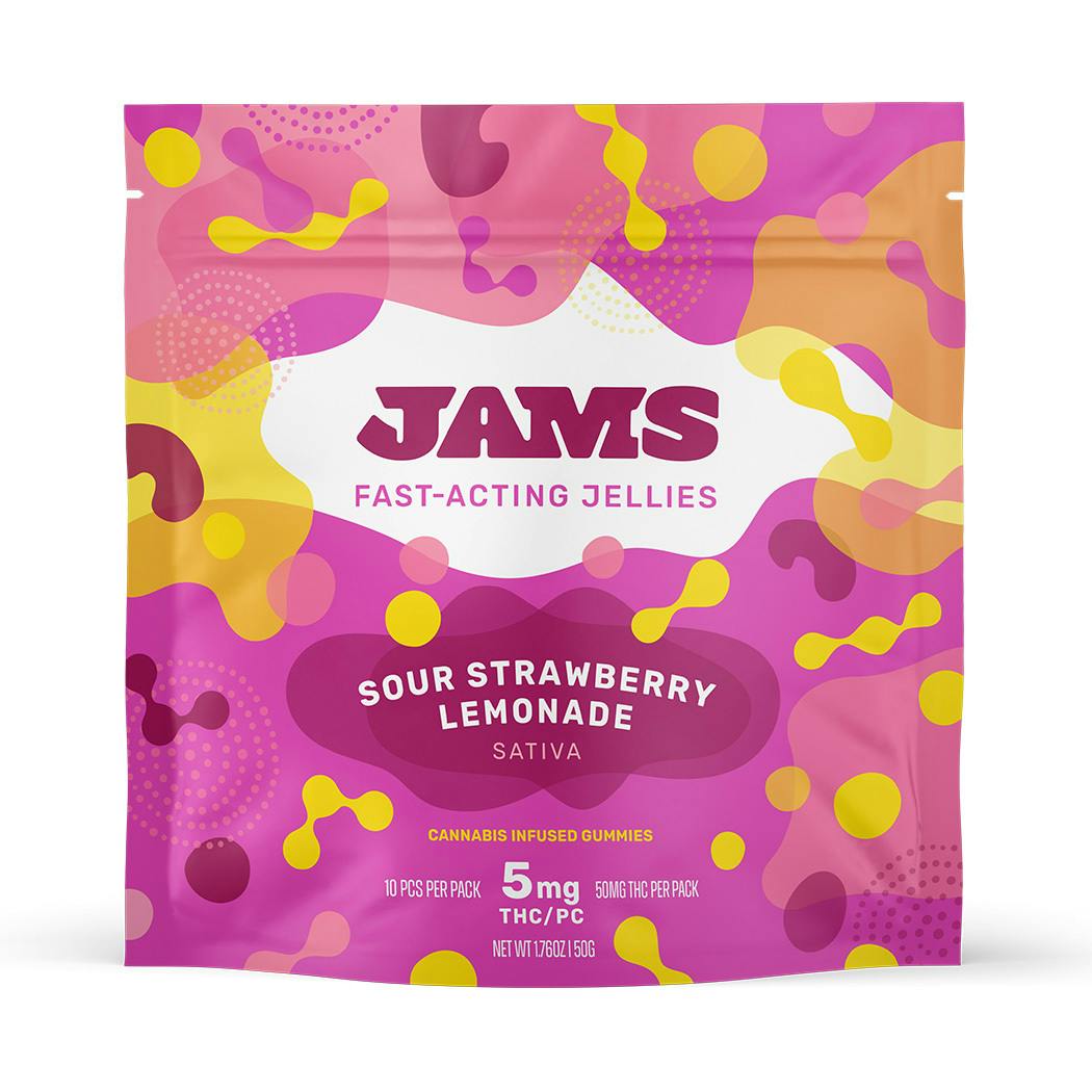Fast Acting Jellies - Sour Strawberry Lemonade 50mg | 10pk