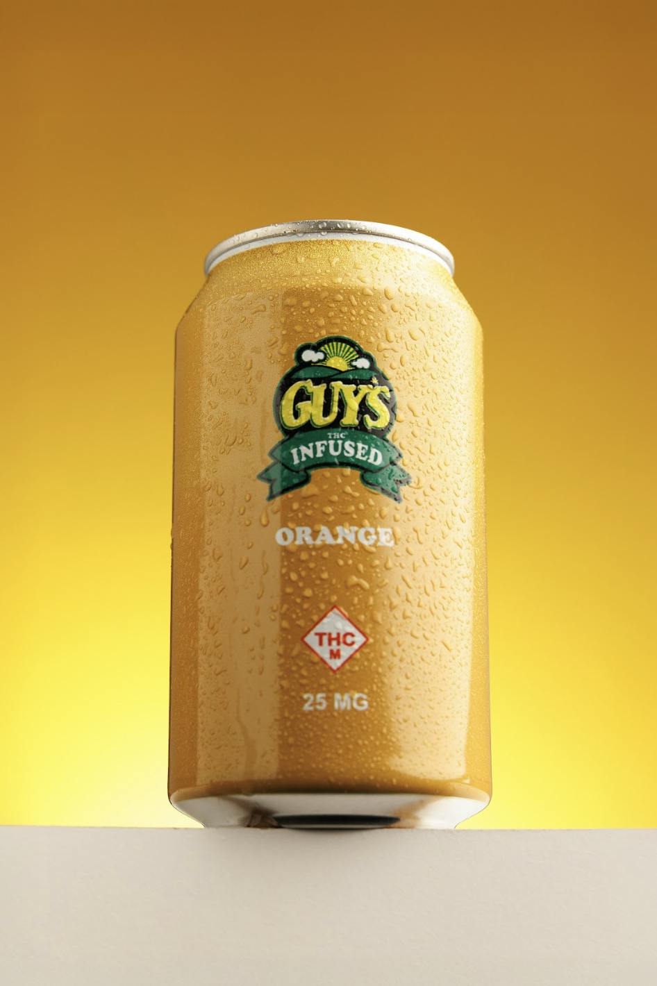 Guy's THC Infused Soda - Orange 25mg