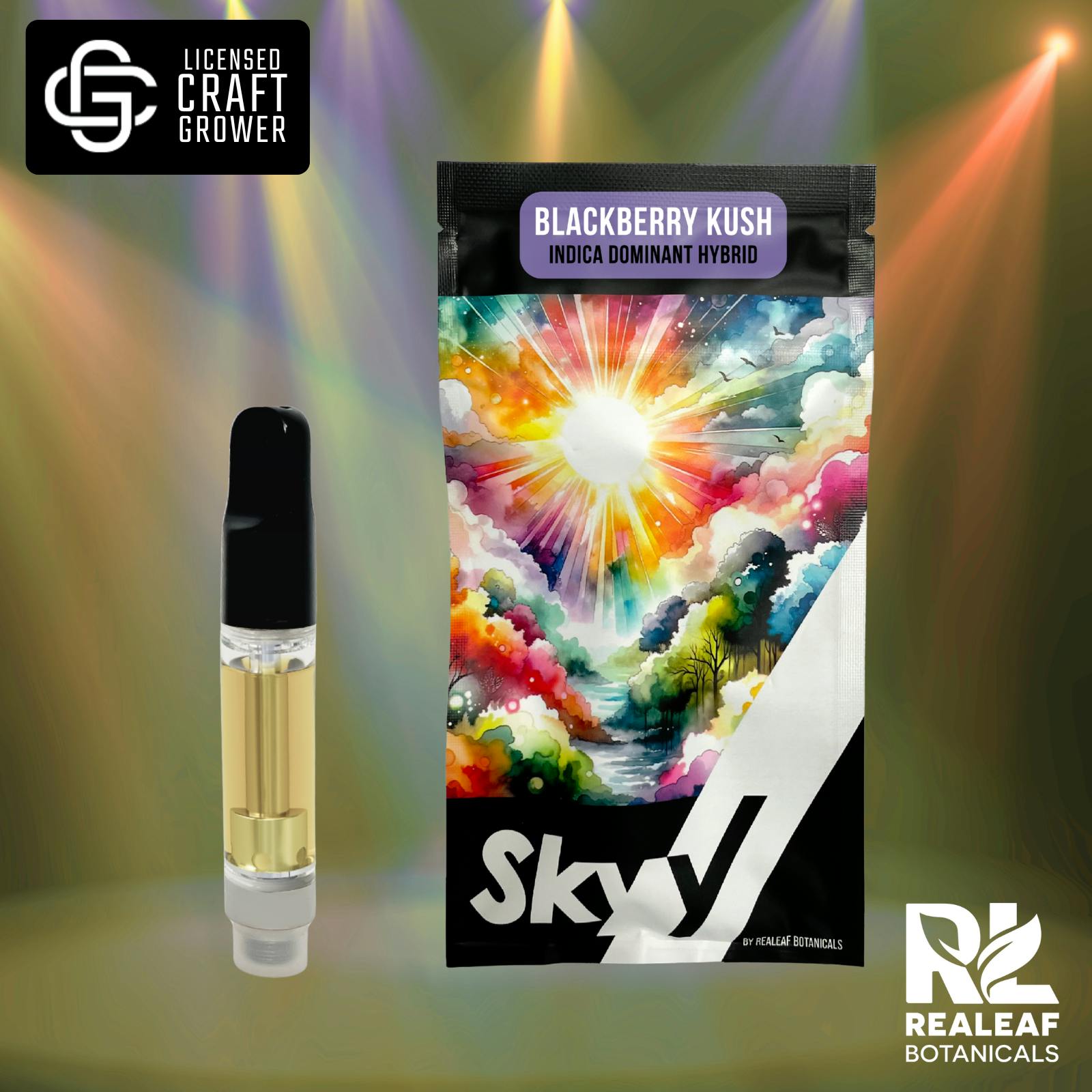 Blackberry Kush Vape Cartridge 2.0g