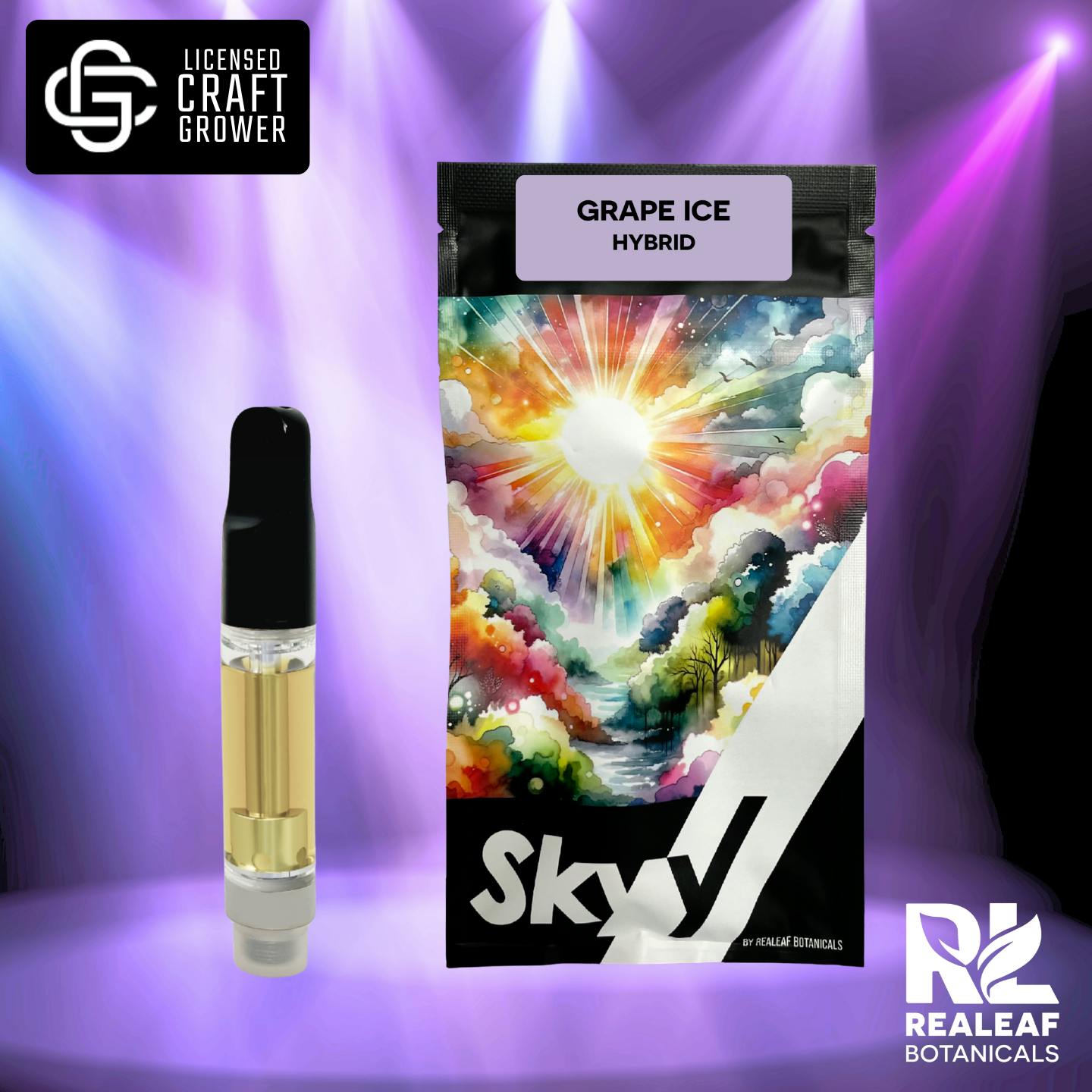 Grape Ice Vape Cartridge 2.0g