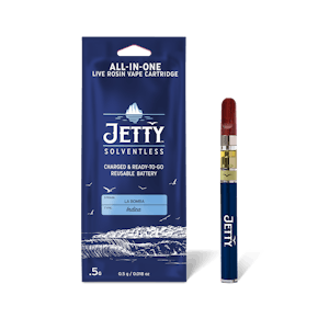Jetty | Disposable | Live Rosin - La Bomba | 0.5g