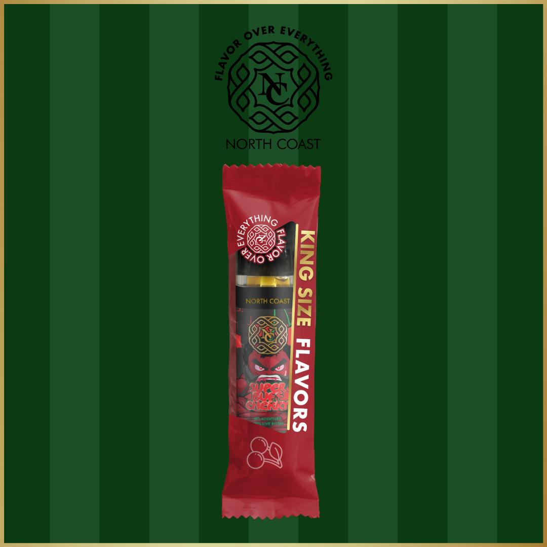 North Coast Super Buff Cherry King Size Disposable Vape 0.5g