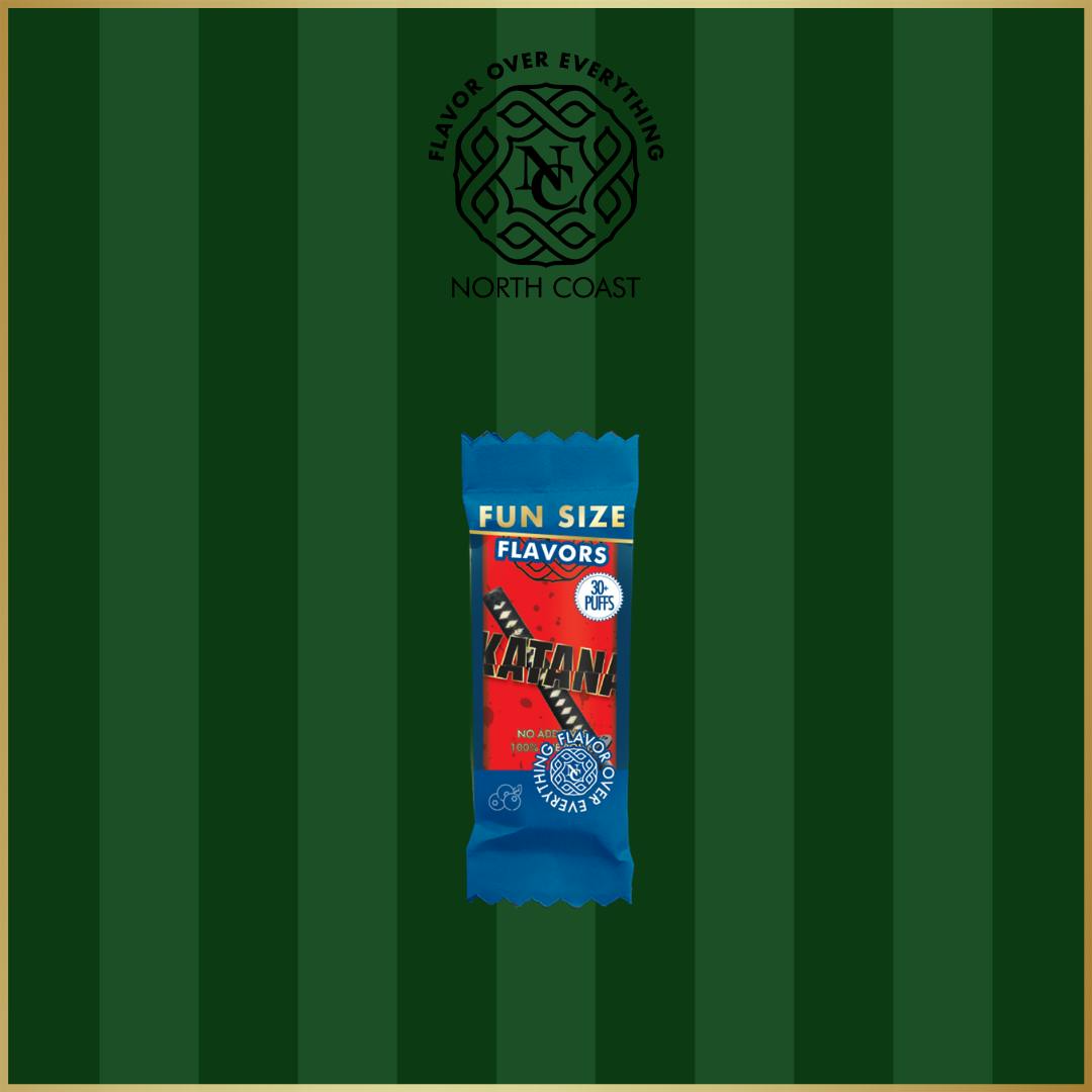 North Coast x Adams Family Katana Fun Size Rosin Disposable Vape 0.3g