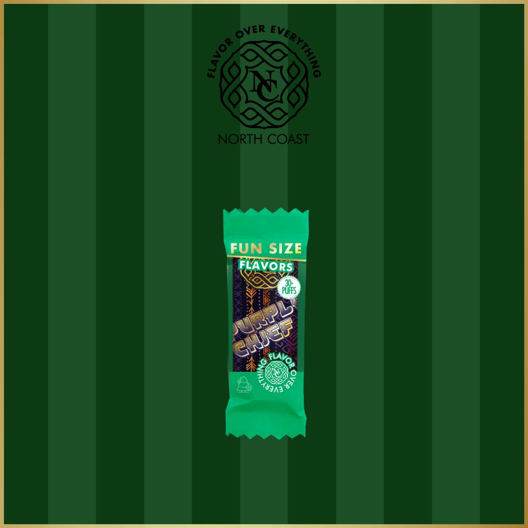 North Coast Purple Chief Fun Size Rosin Disposable Vape .3g