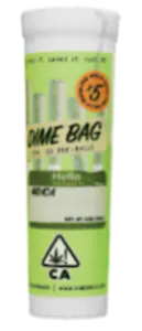 DIME BAG - Dime Bag 2.5G Peanut Butter Breath Preroll 5pk