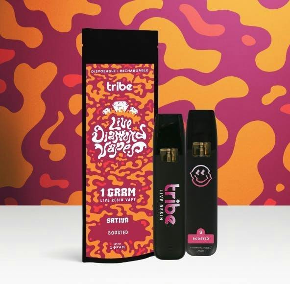 Tribe | Boosted | Live Diamonds Disposable | 1g by Tribe