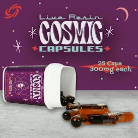 Cosmic Capsule - Indica - 25 Capsules - 300mg Per Capsule