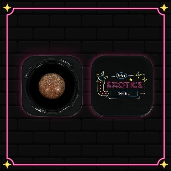 Tribe | Garlic Budder | Live Ice Water Hash | Temple Ball | 1g