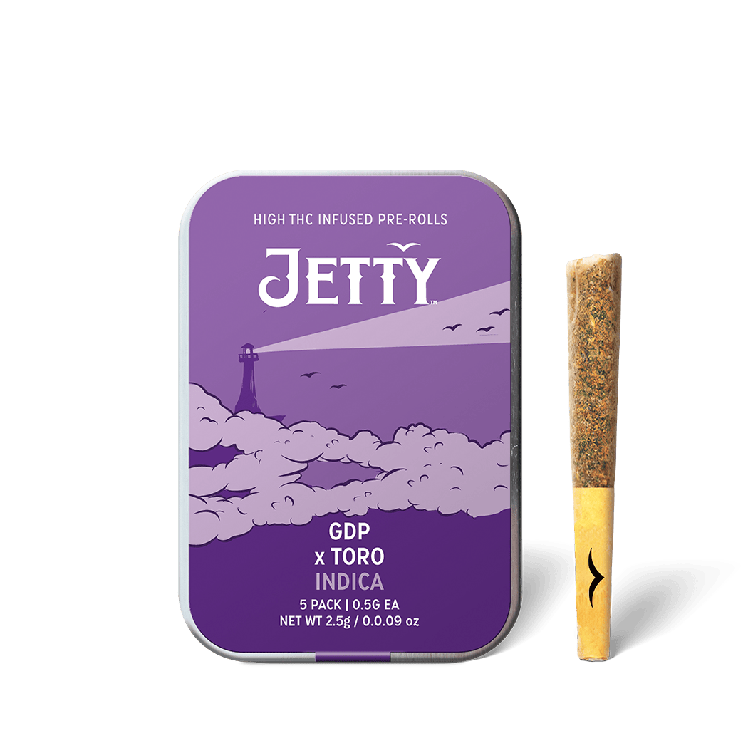 NY GDP x Toro | Infused Minis | 0.5g each | 5pk by Jetty Extracts