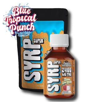 Mindful Indulgence - Super Syrp - Blue Tropical Punch - 2400mg