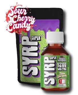 Mindful Indulgence - Super Syrp - Sour Cherry Candy - 1200mg
