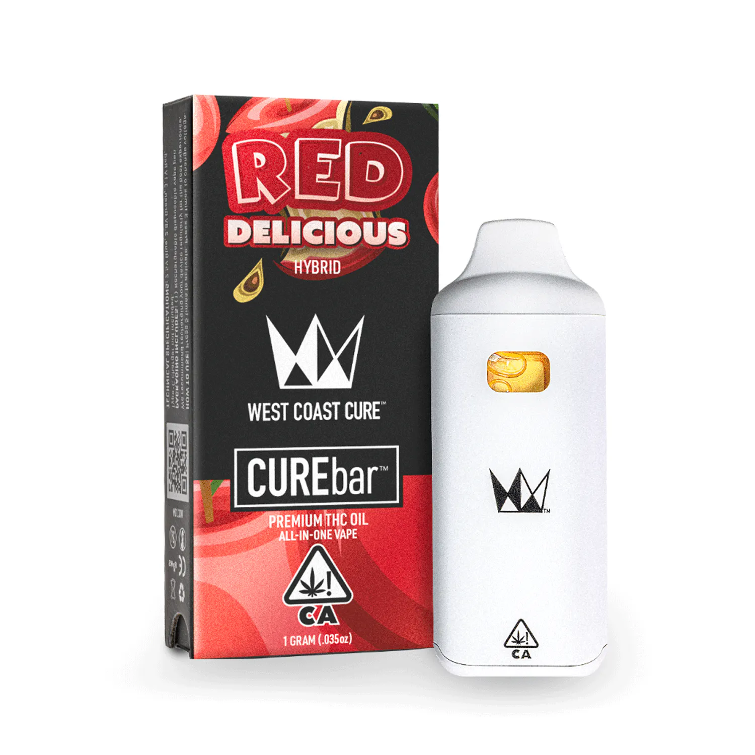 West Coast Cure - Red Delicious CUREbar - 1G Main Image