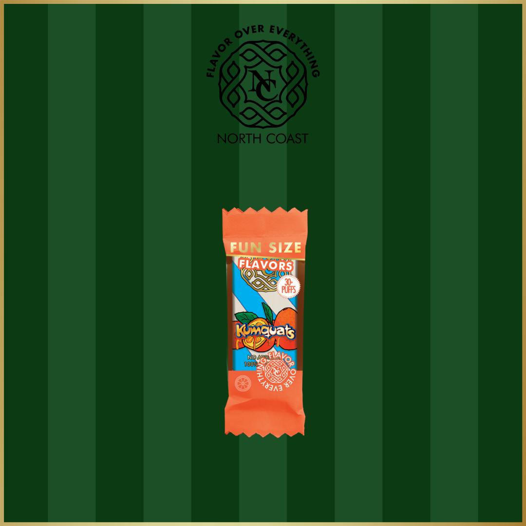 North Coast Kumquats Fun Size Rosin Disposable Vape .3g by North Coast