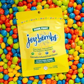 Joy Bombs Sour Fruit (40pk) - 2.5mg THC ea (100mg Total)