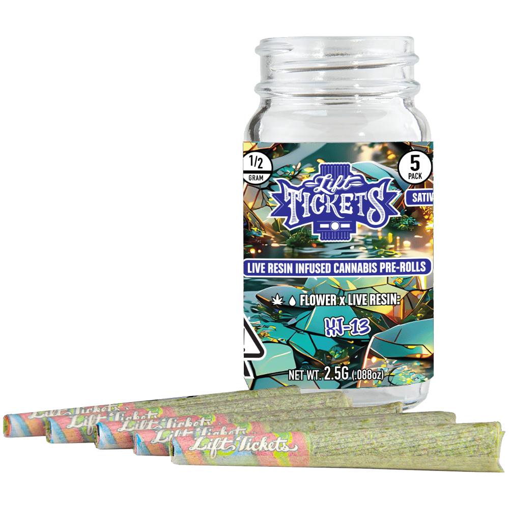 XJ-13 - Infused Pre-Roll 5-Pack - Lift Tickets