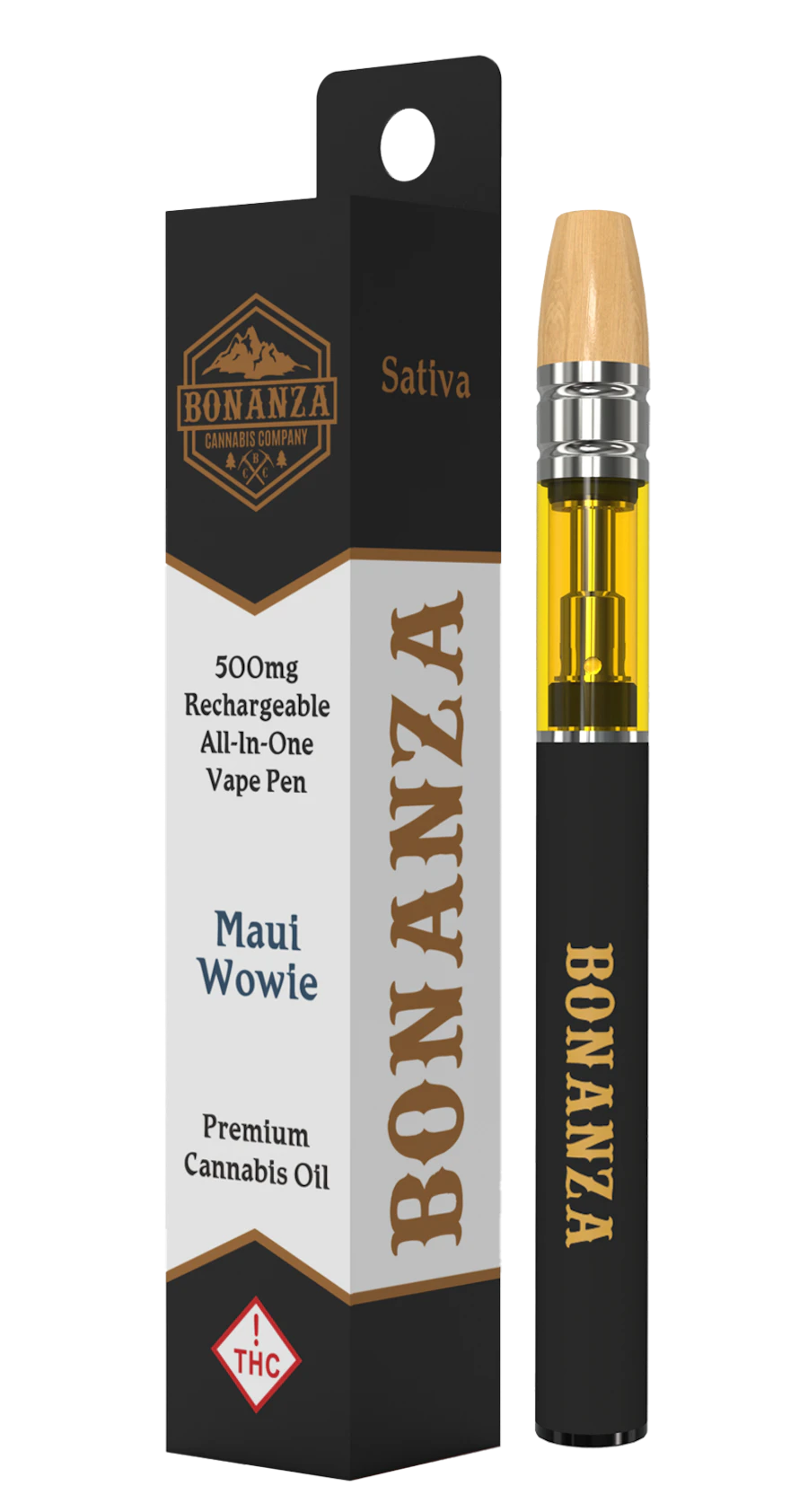500 MG AIO Cartridge Maui Wowie — disposable listed on the Herbs 4 You menu