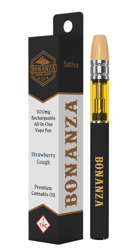 500 MG AIOCartridge Strawberry Cough