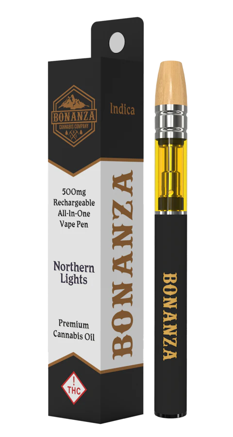 500 MG AIO Cartridge Northern Lights — disposable listed on the Herbs 4 You menu