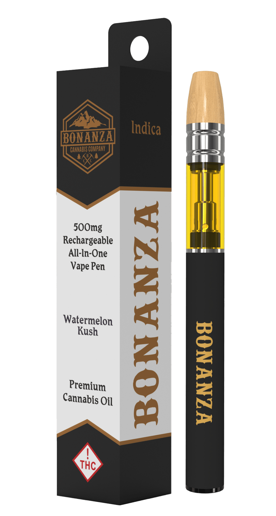 500 MG AIO Cartridge Watermelon Kush