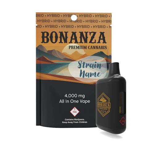 4000 MG Disposable Vape Blue Dream — disposable listed on the Herbs 4 You menu