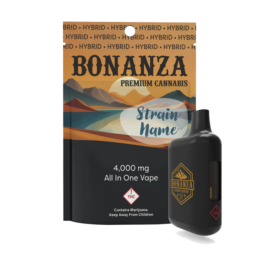 4000 MG Disposable Vape Blue Dream — disposable listed on the Herbs 4 You menu