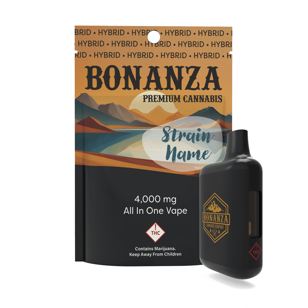 4000 MG Disposable Vape Space Queen by Bonanza Cannabis Company