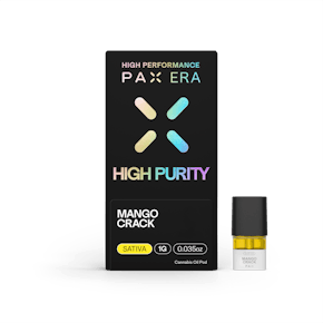 Mango Crack | 1g High Purity THC Pod | PAX Era