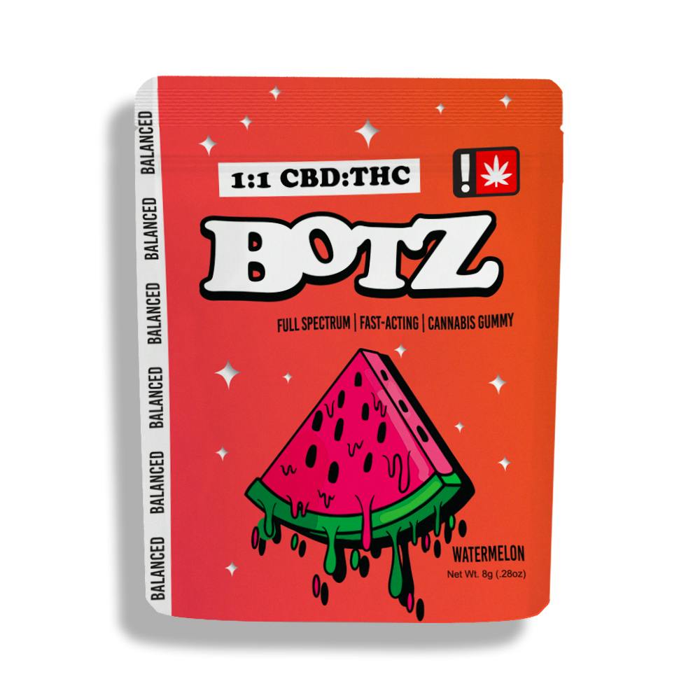 1:1 CBD/THC Watermelon BOTZ (200mg)