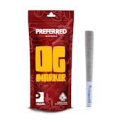 1g PREFERRED Hand Rolled Joint - OG Marker 30%