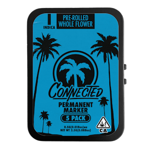 Connected Cannabis Co. - Connected - 5 Pack Pre-Rolls - Permanent Marker - 2.5g
