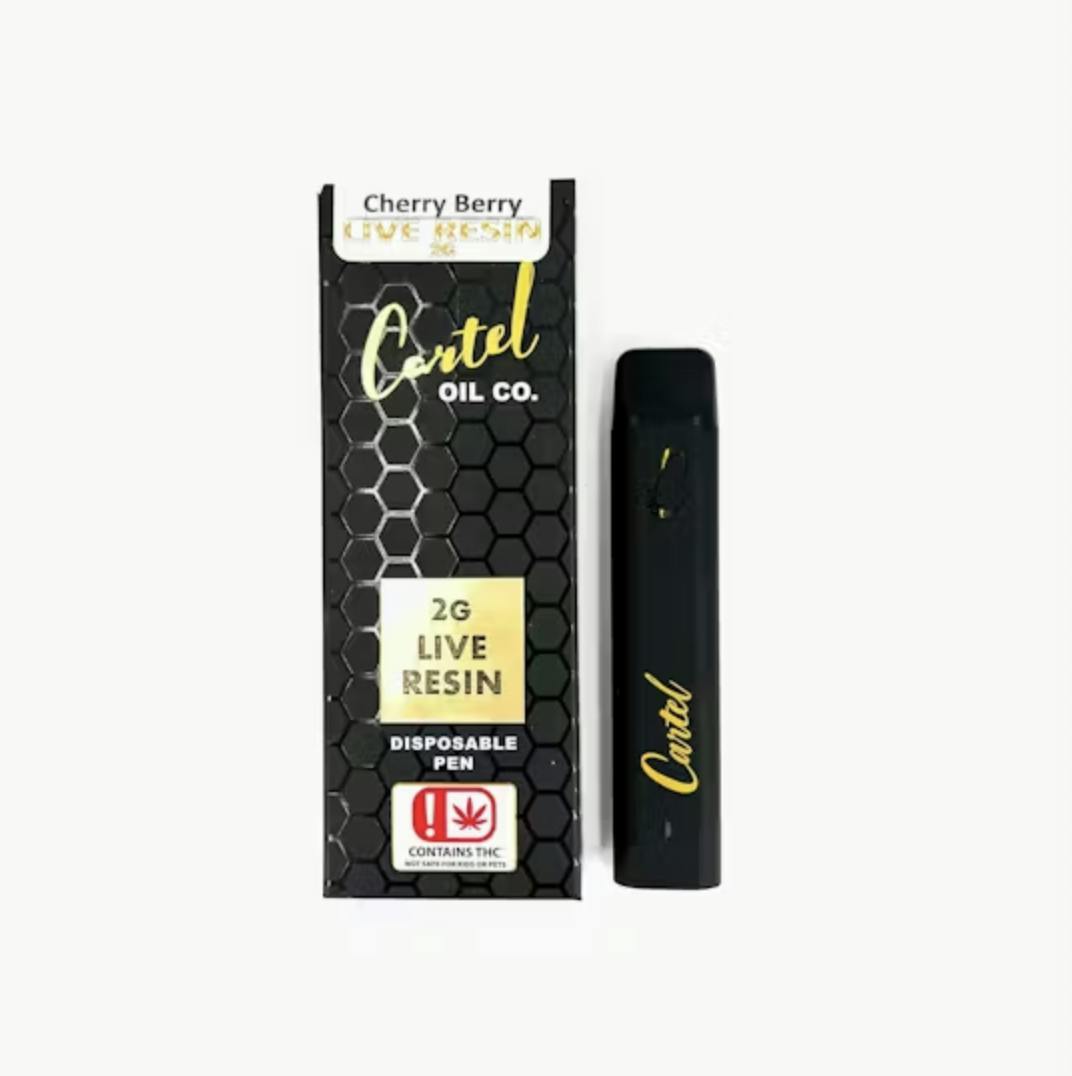Cartel Oil Co | Cafe Racer | Live Resin Disposable | 2g