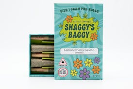 Lemon Cherry Gelato Preroll 5 Pack - Shaggy's Baggy