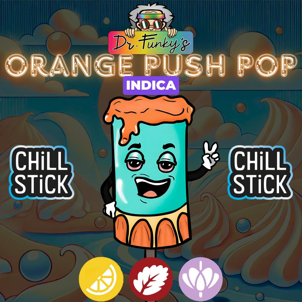 Dr. Funky's Chill Stick Orange Push Pop 0.6g (Indica)