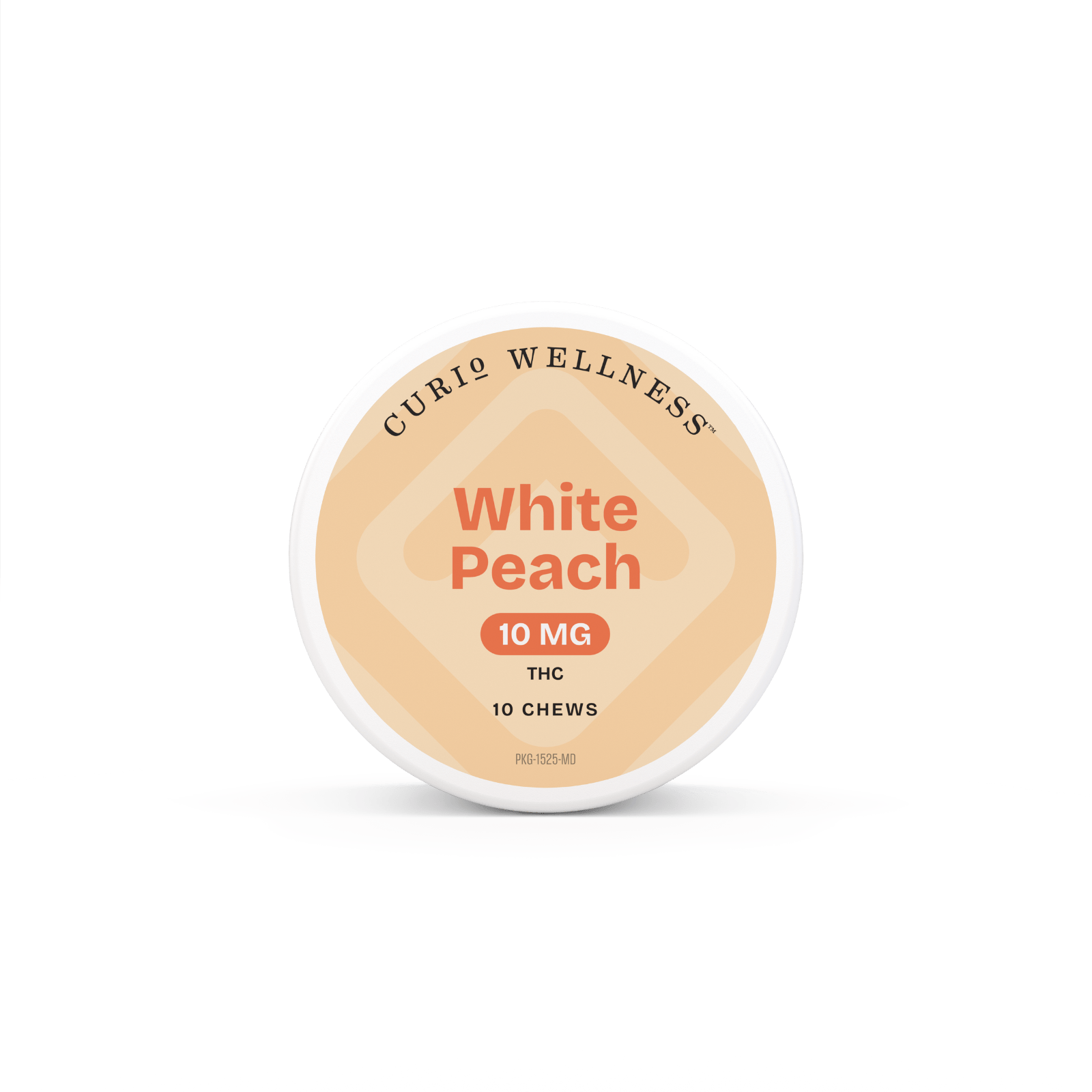White Peach Chews | 100mg | 10ct | 10mg/ea